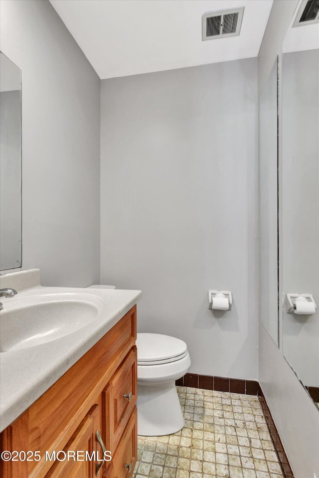 19 Northwoods Rd, Ocean Twp, NJ 07712 - bathroom featuring vanity and toilet