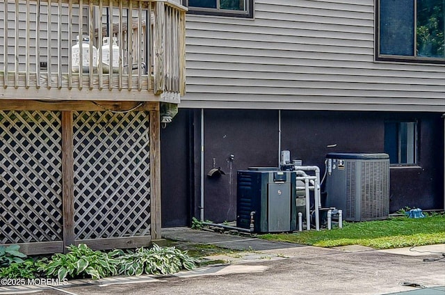 19 Northwoods Rd, Ocean Twp, NJ 07712 - view of home's exterior with a central air condition unit