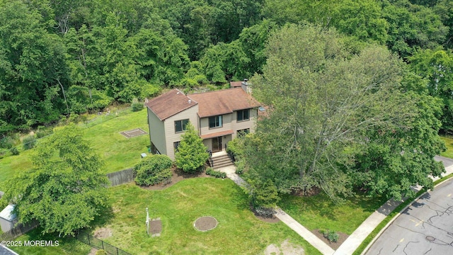 19 Northwoods Rd, Ocean Twp, NJ 07712 - view from above of property with a forest