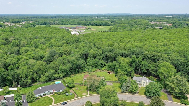 19 Northwoods Rd, Ocean Twp, NJ 07712 - aerial view of property and surrounding area with a forest