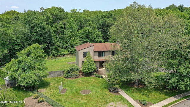 19 Northwoods Rd, Ocean Twp, NJ 07712 - view of subject property with a forest