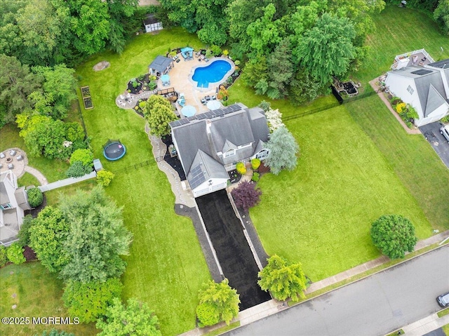 3 Kindling Way, Jackson, NJ 08527 - drone / aerial view of a pool area
