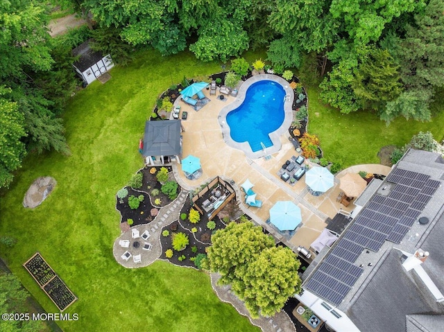 3 Kindling Way, Jackson, NJ 08527 - drone / aerial view of a pool area