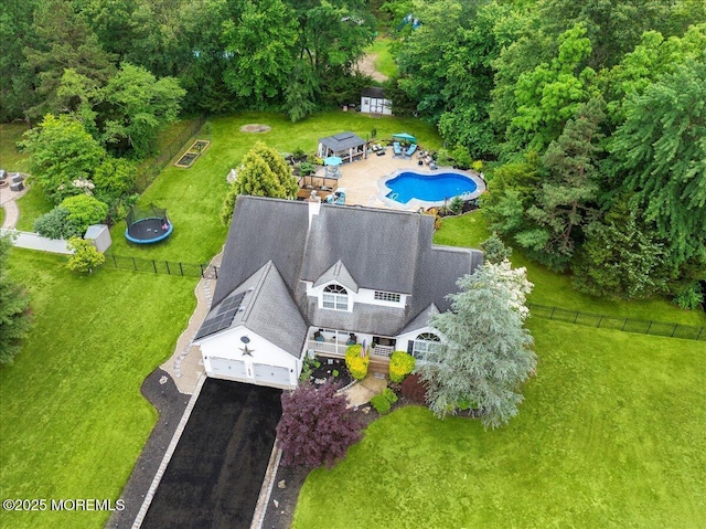 3 Kindling Way, Jackson, NJ 08527 - aerial view of a pool