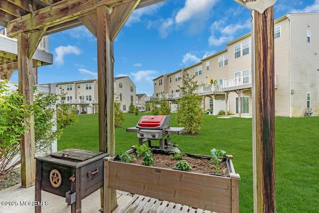 9 Olivia Dr, Tinton Falls, NJ 07712 - view of green lawn with a residential view