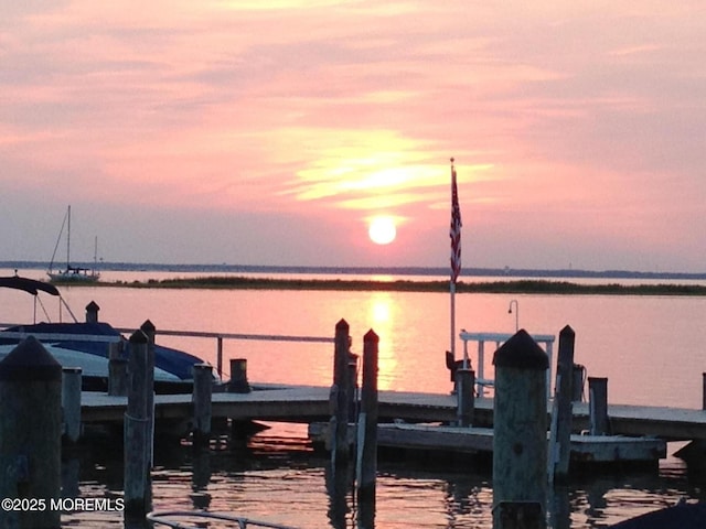 310 S W Ave Unit K1, Beach Haven, NJ 08008 - dock area with a water view