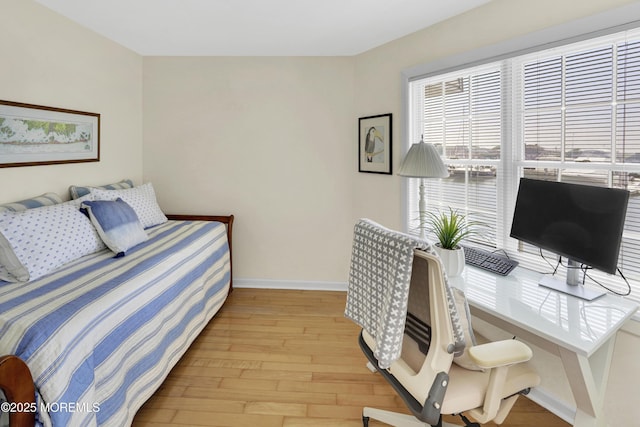 310 S W Ave Unit K1, Beach Haven, NJ 08008 - bedroom featuring light wood-style floors and baseboards