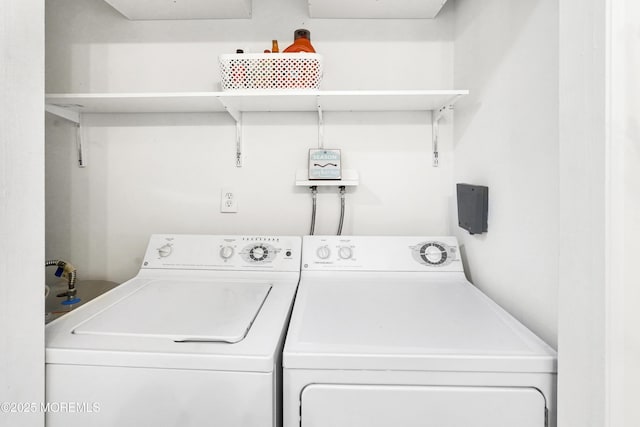 310 S W Ave Unit K1, Beach Haven, NJ 08008 - laundry area featuring washer and clothes dryer