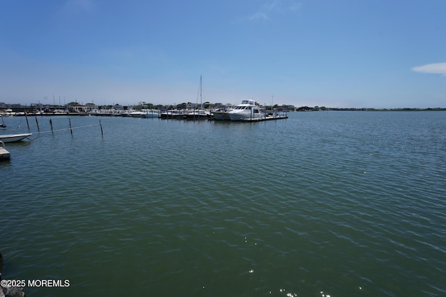 310 S W Ave Unit K1, Beach Haven, NJ 08008 - water view featuring a boat dock