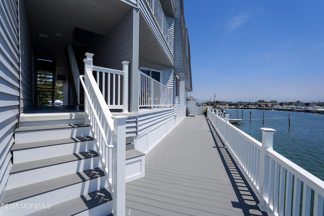 310 S W Ave Unit K1, Beach Haven, NJ 08008 - exterior space with a water view