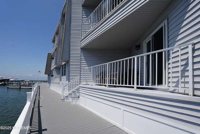 310 S W Ave Unit K1, Beach Haven, NJ 08008 - view of side of property featuring a water view and a balcony