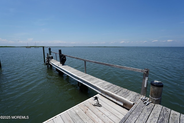 310 S W Ave Unit K1, Beach Haven, NJ 08008 - dock featuring a water view