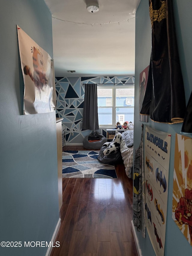 300 Allenhurst Ave, Neptune Township, NJ 07753 - corridor featuring dark wood-style floors