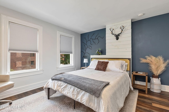 51 Oakland St, Red Bank, NJ 07701 - bedroom with wood finished floors and baseboards
