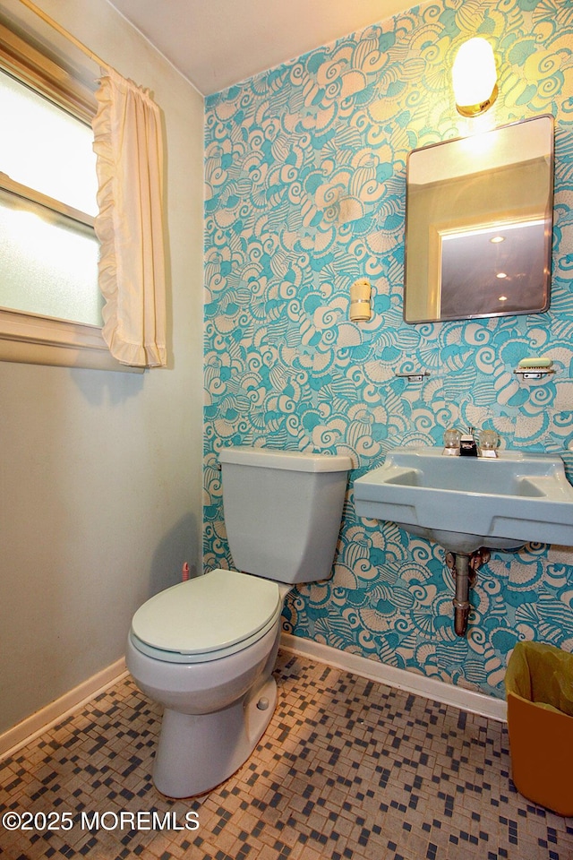 18 Kingsport Dr, Howell, NJ 07731 - half bath featuring baseboards and toilet