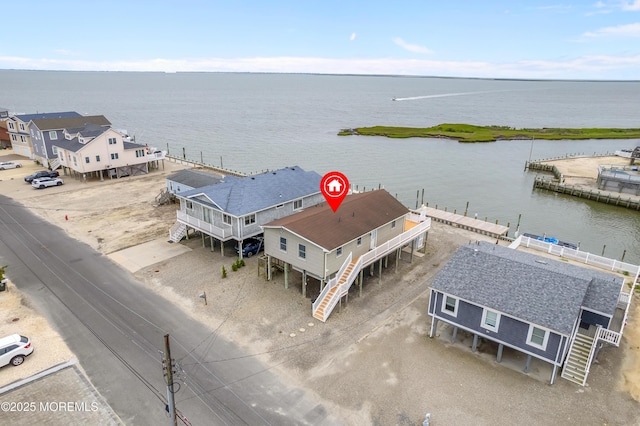 233 Heron Rd, Tuckerton, NJ 08087 - view of subject property with a nearby body of water