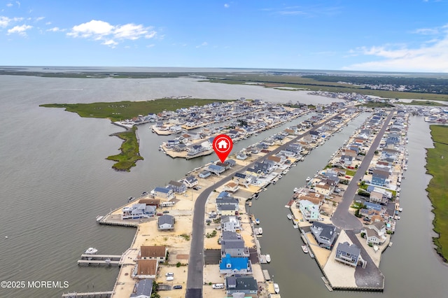 233 Heron Rd, Tuckerton, NJ 08087 - aerial view of property and surrounding area with a nearby body of water