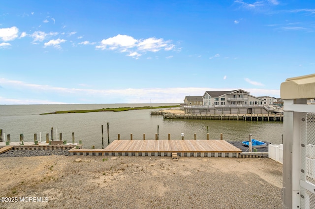 233 Heron Rd, Tuckerton, NJ 08087 - dock area featuring a water view