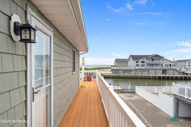 233 Heron Rd, Tuckerton, NJ 08087 - balcony featuring a water view