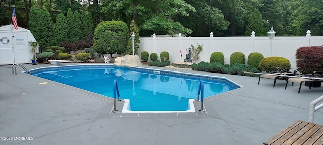 4 Hemlock Hill Rd, Jackson, NJ 08527 - view of pool with a patio area, a diving board, and a view of trees