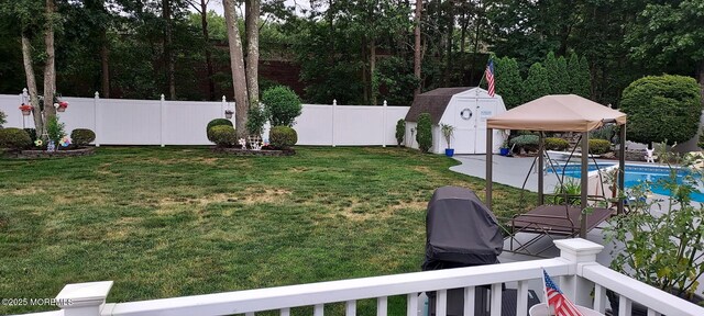 4 Hemlock Hill Rd, Jackson, NJ 08527 - view of yard featuring a gazebo