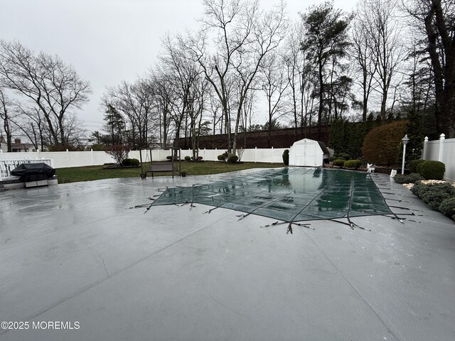 4 Hemlock Hill Rd, Jackson, NJ 08527 - view of pool featuring a fenced backyard and a patio