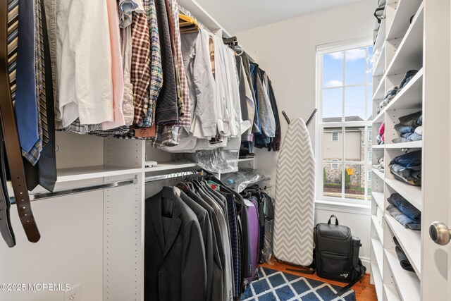 38 Phillip E Frank Way Unit 38, Cliffwood, NJ 07721 - walk in closet featuring wood finished floors