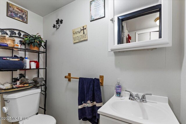 4 Roanoke Ct, Willingboro, NJ 08046 - bathroom featuring toilet and vanity