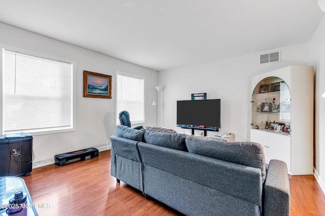 532 Georgia Tavern Rd, Howell, NJ 07731 - living area featuring light wood finished floors and baseboards