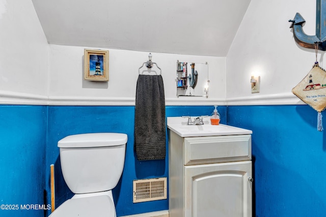 532 Georgia Tavern Rd, Howell, NJ 07731 - half bathroom featuring vanity and toilet