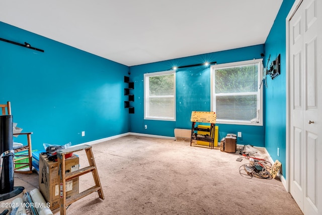532 Georgia Tavern Rd, Howell, NJ 07731 - sitting room featuring carpet flooring and baseboards