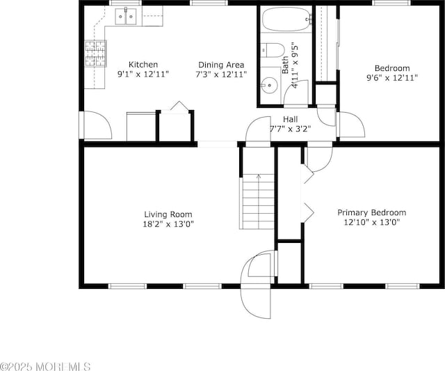 532 Georgia Tavern Rd, Howell, NJ 07731 - view of property floor plan