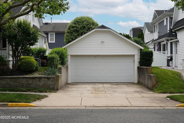 342 Lincoln Ave, Avon-By-The-Sea, NJ 07717 - view of detached garage