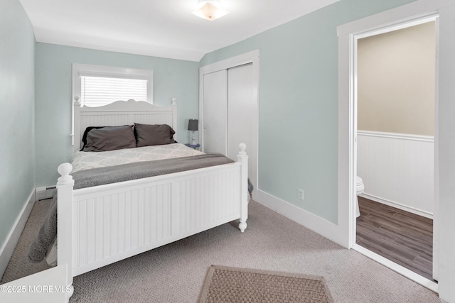 342 Lincoln Ave, Avon-By-The-Sea, NJ 07717 - carpeted bedroom featuring a closet and baseboards