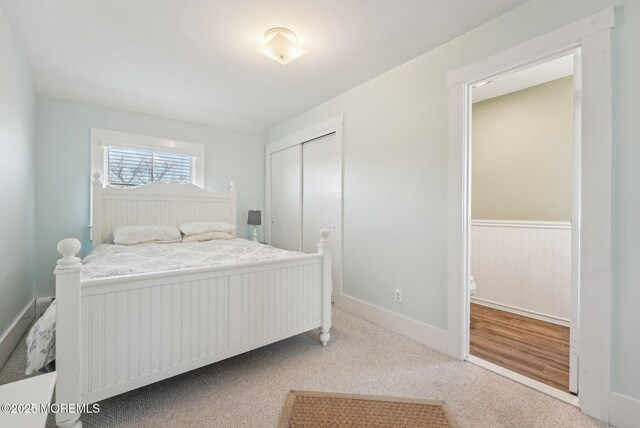 342 Lincoln Ave, Avon-By-The-Sea, NJ 07717 - carpeted bedroom featuring a closet and baseboards