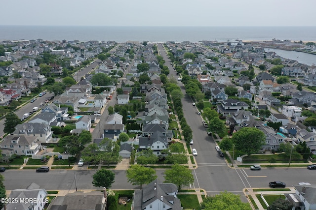 342 Lincoln Ave, Avon-By-The-Sea, NJ 07717 - aerial view of property's location with nearby suburban area and a large body of water