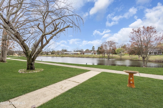 402 Picardy Ct Unit B, Lakewood, NJ 08701 - view of community with a water view and a lawn