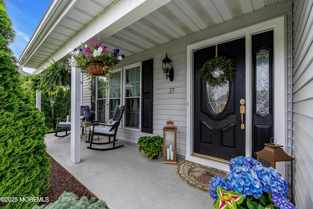 37 Normanton Ave, Manchester, NJ 08759 - doorway to property with a porch