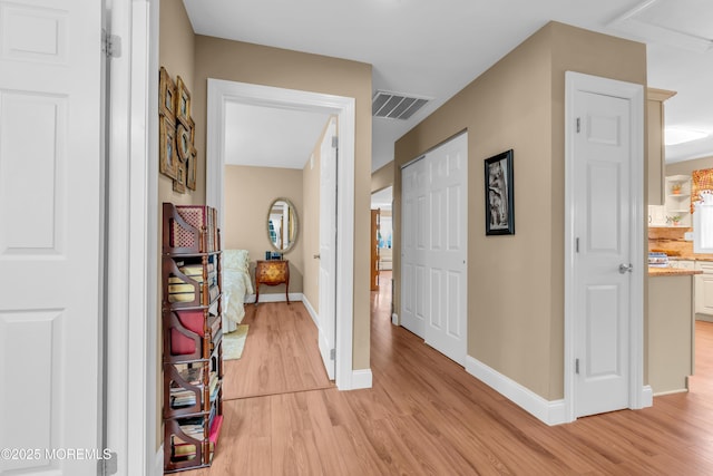 37 Normanton Ave, Manchester, NJ 08759 - hallway featuring light wood-type flooring and baseboards