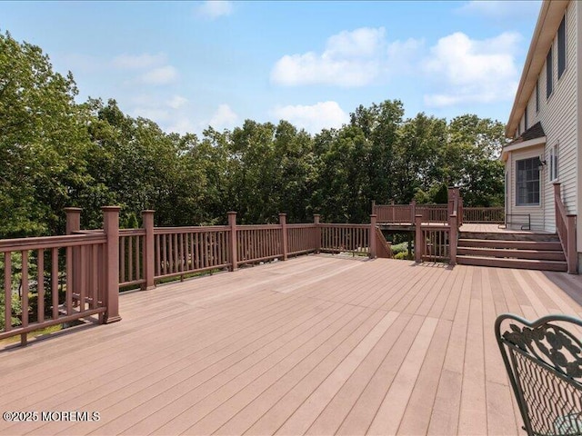 1 Turtle Clan Ct, Clarksburg, NJ 08510 - view of wooden deck