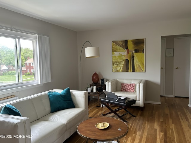 1 Magnolia Ln Unit B, Eatontown, NJ 07724 - living area with wood finished floors
