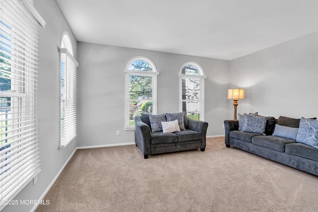 6 Hoffer Ct, Marlboro, NJ 07746 - carpeted living area featuring baseboards