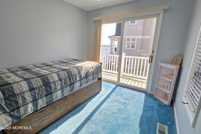 443 Harding Ave, Ortley Beach, NJ 08751 - carpeted bedroom featuring access to outside