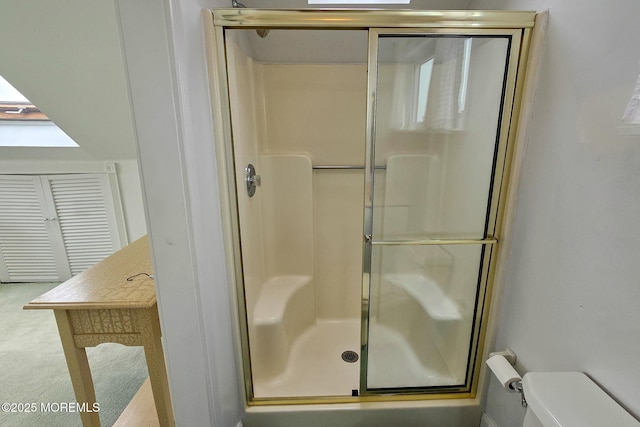 443 Harding Ave, Ortley Beach, NJ 08751 - full bath with a shower stall and toilet