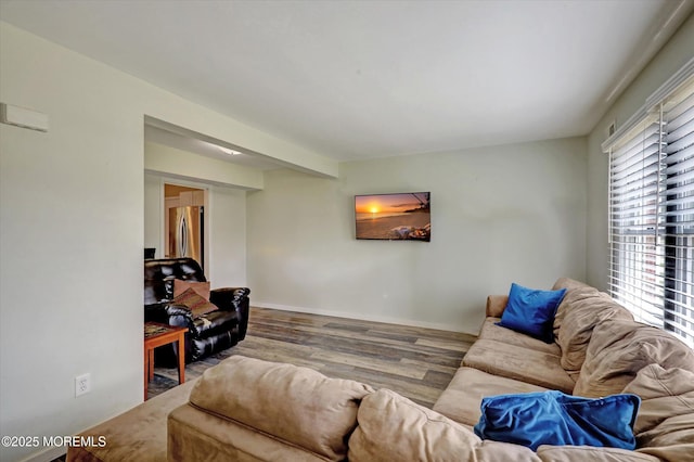 73 Barnegat Blvd S, Barnegat, NJ 08005 - living area featuring wood finished floors and baseboards