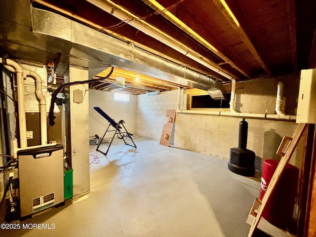 15 Hannah Lee Rd, Barnegat, NJ 08005 - basement with heating unit