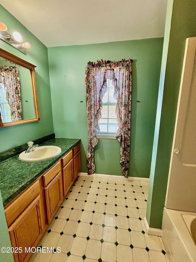 15 Hannah Lee Rd, Barnegat, NJ 08005 - full bathroom featuring vanity and tile patterned floors