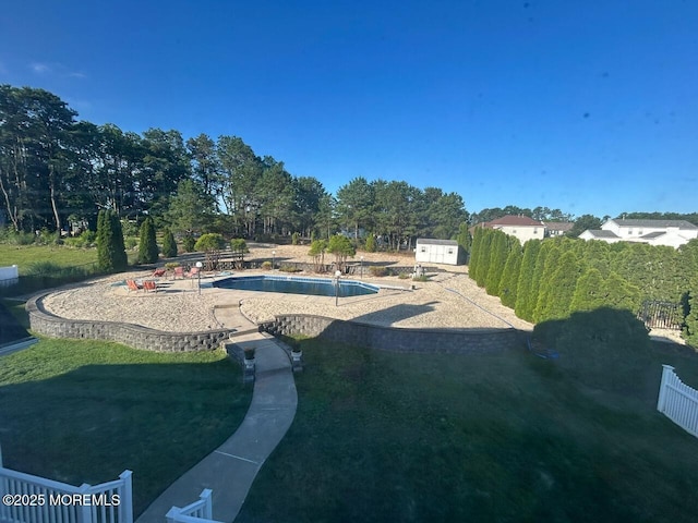 15 Hannah Lee Rd, Barnegat, NJ 08005 - outdoor pool with a patio
