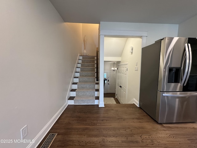 3 Churchill Downs, West Long Branch, NJ 07764 - staircase featuring wood finished floors and lofted ceiling