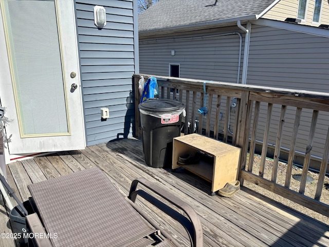 530 E Point Pleasant Ave, Ocean Gate, NJ 08740 - view of wooden terrace